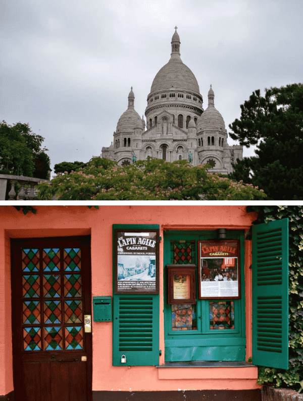 Sacré Coeur et Lapin Agile Montmartre
